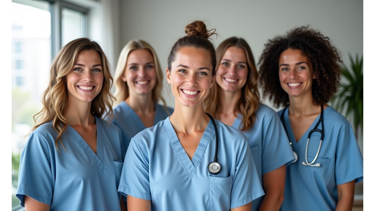Anima Craft founding team smiling in a modern, light-filled office, symbolizing their mission to transform wellness.