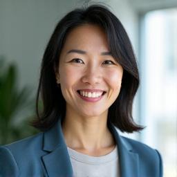 Portrait of Dr. Jennifer Chen, smiling professionally.