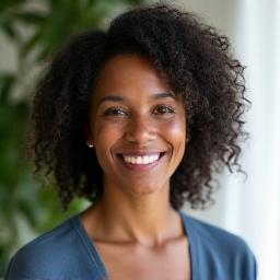 Portrait of Lisa Thompson, with a warm and approachable expression.